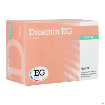 Diosmin eg 500mg comp pell 180