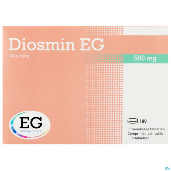 Diosmin eg 500mg comp pell 180