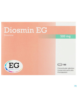 Diosmin eg 500mg comp pell 180