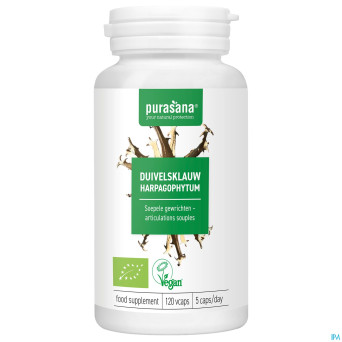 Purasana vegan harpagophylum 300mg bio  v-caps 120