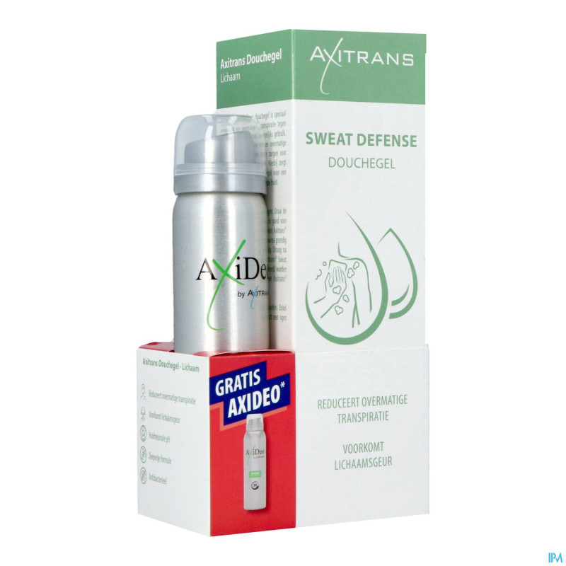 Axitrans sweat def.gel dche 200ml+axideo sport75ml