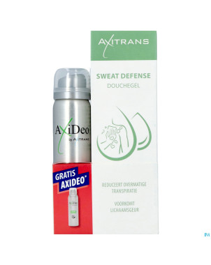 Axitrans sweat def.gel dche 200ml+axideo sport75ml