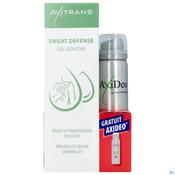 Axitrans sweat def.gel dche 200ml+axideo sport75ml