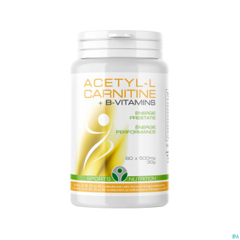 Soria sport nutrition acetyl l carn.+b vit. caps60