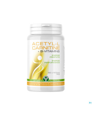 Soria sport nutrition acetyl l carn.+b vit. caps60