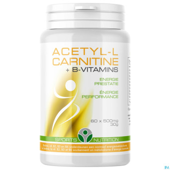 Soria sport nutrition acetyl l carn.+b vit. caps60