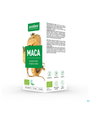Purasana vegan maca 300mg bio    v-caps 120