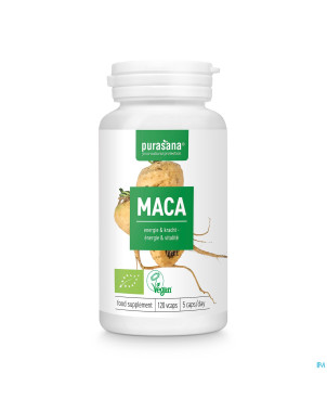 Purasana vegan maca 300mg bio    v-caps 120