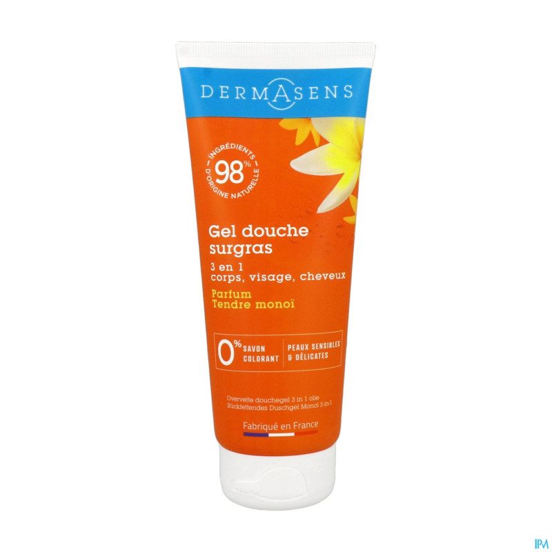 Marque v dermasens gel dche surgra.3en1 monoi200ml
