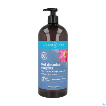 Marque v dermasens gel dche surgr.3en1 fleur eau1l