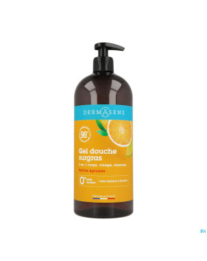 Marque v dermasens gel dche surgras 3en1 agrumes1l