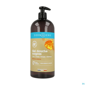 Marque v dermasens gel douche surgras 3en1 ambre1l