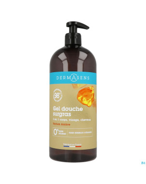 Marque v dermasens gel douche surgras 3en1 ambre1l