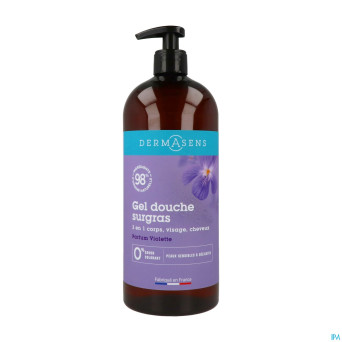 Marque v dermasens gel dche surgr.3en1 violette 1l