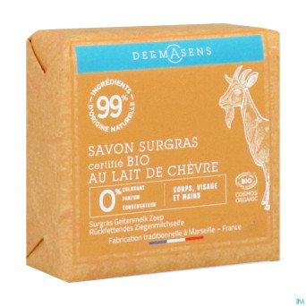 Marque v dermasens savon solide lait chev. bio100g