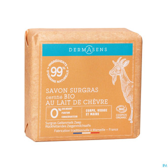 Marque v dermasens savon solide lait chev. bio100g