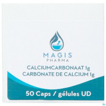 Calcium carbonate 1g comp  50 magis