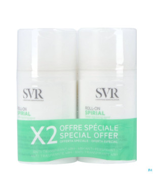 Svr spirial deo roll-on 2x50ml