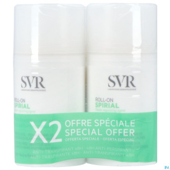 Svr spirial deo roll-on 2x50ml
