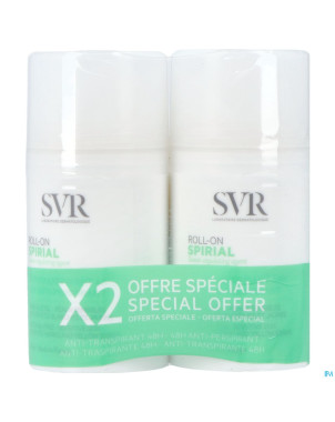 Svr spirial deo roll-on 2x50ml