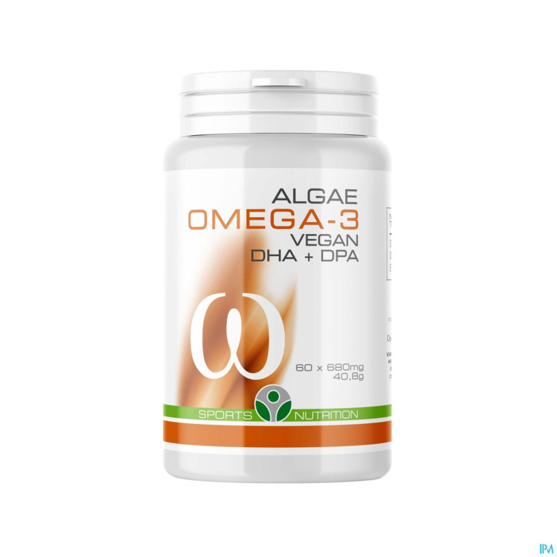 Soria sport nutrition alg.om.3veg.dha+dpa perles60