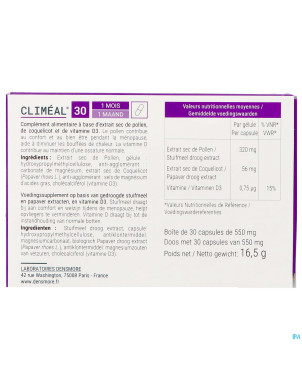 Climeal caps  30