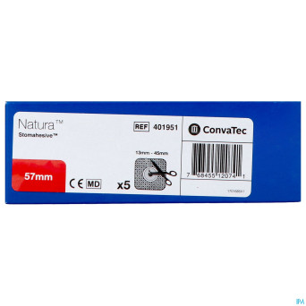 Natura plaques stomahes.flex decoup. 57mm 5 401951