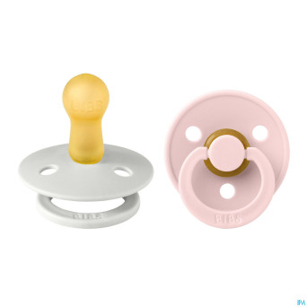 Bibs 2 sucette duo haze/blossom 2