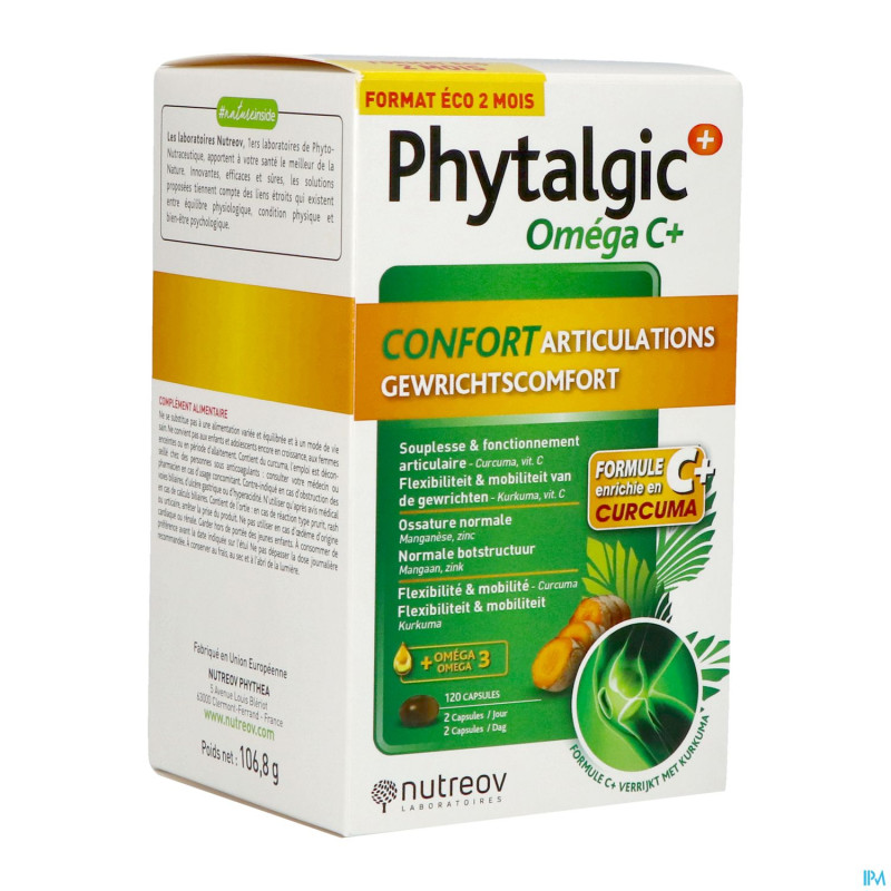 Phytalgic omega c + bt120   caps 120