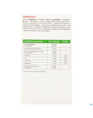 Phytalgic omega c + bt120   caps 120