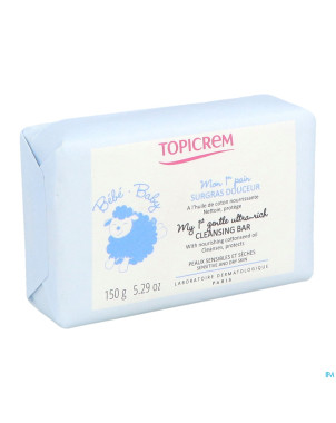 Topicrem baby mon 1er pain surgras douceur 150g nf