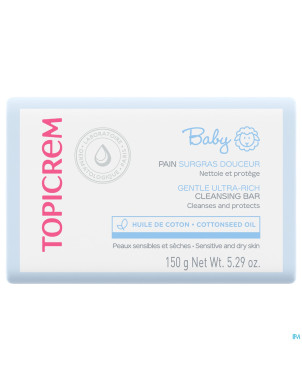 Topicrem baby mon 1er pain surgras douceur 150g nf