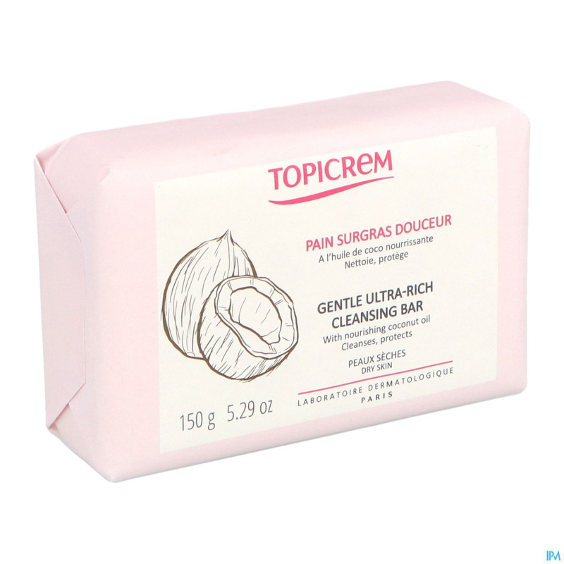 Topicrem pain surgras douceur    150g nf