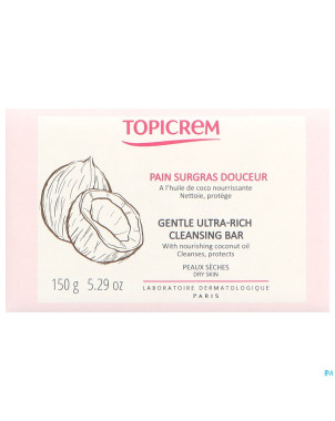 Topicrem pain surgras douceur    150g nf
