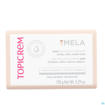 Topicrem mela pain exfoliant unifiant    150g nf