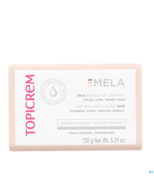 Topicrem mela pain exfoliant unifiant    150g nf