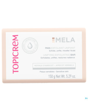 Topicrem mela pain exfoliant unifiant    150g nf