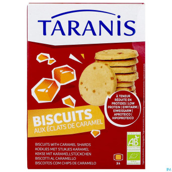 Taranis biscuits eclats caramel    120g
