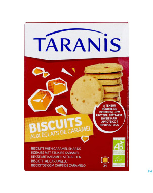 Taranis biscuits eclats caramel    120g