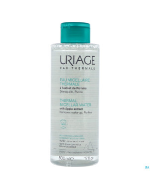 Uriage eau micc.thermale peaux mixtes grasse 500ml