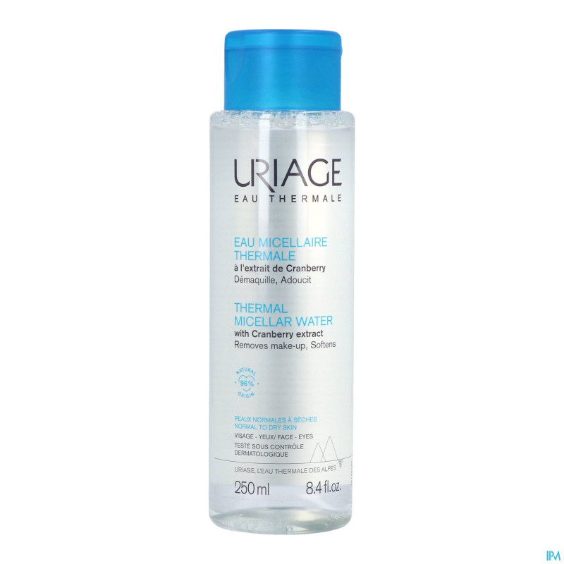 Uriage eau micc.thermale peaux norm. seches  250ml