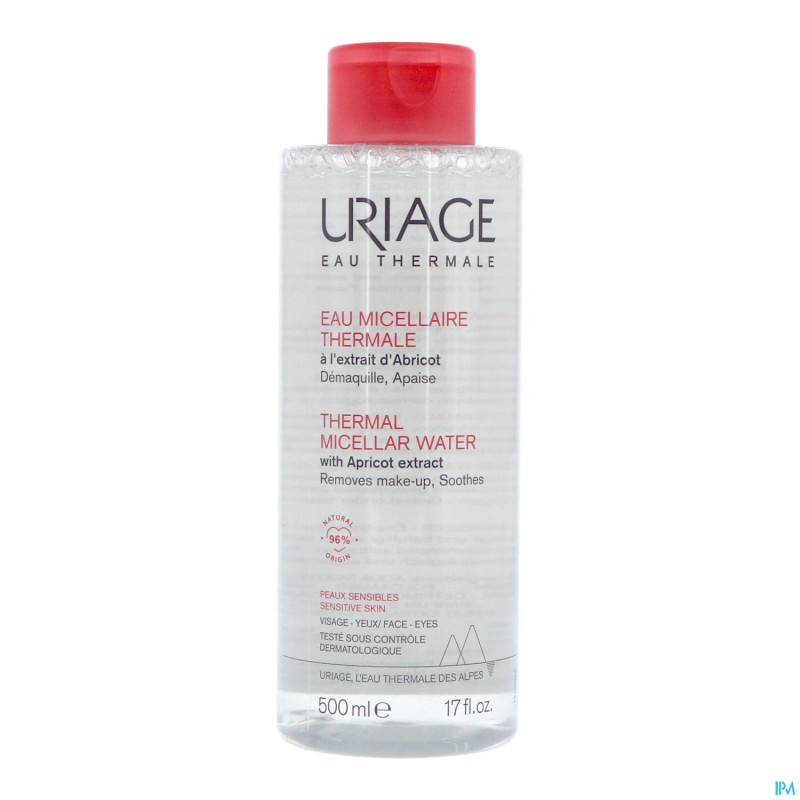 Uriage eau micc.thermale peaux sensibles    500ml