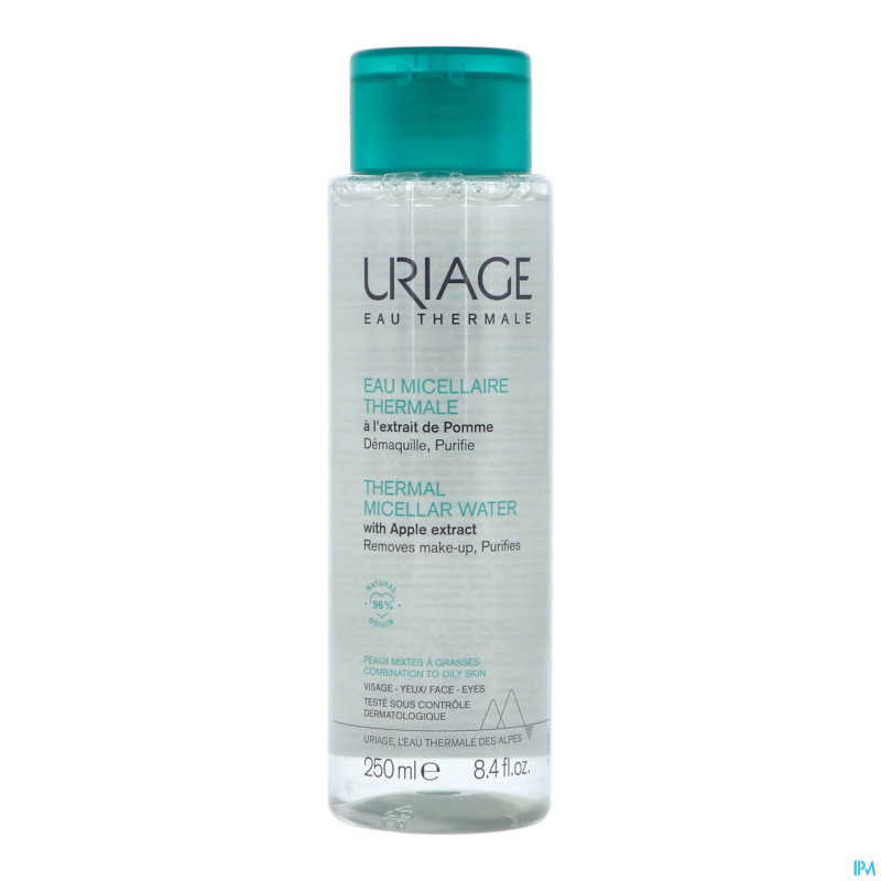 Uriage eau micc.thermale peaux mixtes grasse 250ml