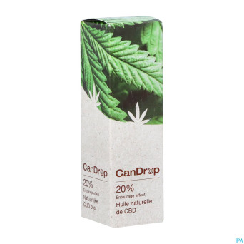 Candrop 20% huile cbd    10ml cbx medical