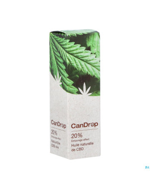 Candrop 20% huile cbd    10ml cbx medical