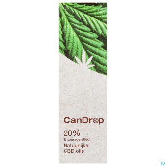 Candrop 20% huile cbd    10ml cbx medical