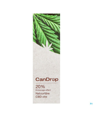 Candrop 20% huile cbd    10ml cbx medical