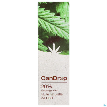 Candrop 20% huile cbd    10ml cbx medical