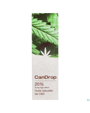 Candrop 20% huile cbd    10ml cbx medical