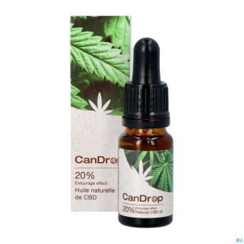Candrop 20% huile cbd    10ml cbx medical